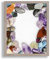 arte-tuo Bilderrahmen Opal N | 25x35 cm | Apfelholz Dekor | klares Kunstglas | Poster Puzzle Diamond Painting Drucke