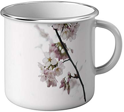 Mug Métal Tasse Fleurs de Cerisier Printemps Contre-jour 3