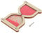 Holz Montessori Busy Board Zubehör Sanduhr - Sensory Board Teile DIY Praktische Fähigkeiten, Baby Activity Lernspielzeug für Flugzeug Reise Vorschulalter Jungen Mädchen, Rosa