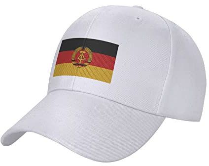 321 Schirmmütze Flagge Der DDR Sommermütze Atmungsaktiv Trucker Baseballkappe Hat Unisex Mütze Für Erwachsene Erwachsenen Sport