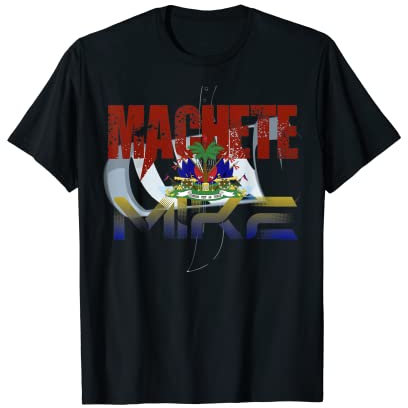 Machete myke der Friseur T-Shirt