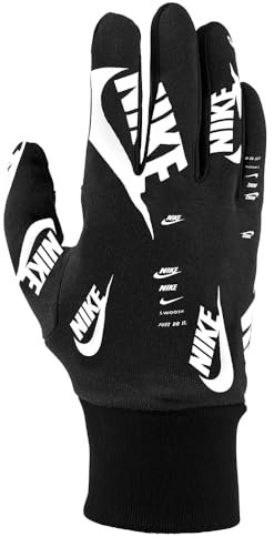 Nike TG Club Fleece 2.0 Handschuhe für Herren in der Farbe Black/White/lt Crimson in der Größe XL, N.100.8218.035.XL
