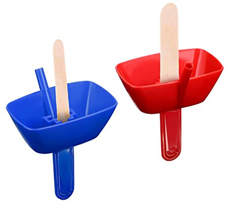 2 Stück Eis am Stiel Halter, wiederverwendbar, Eiscreme-Halter Eisstielhalter Sauber BPA-Frei Gefrorener Eis am Stiel-Halter Eis am Stiel-Halter für die Sommer-Pool-Party