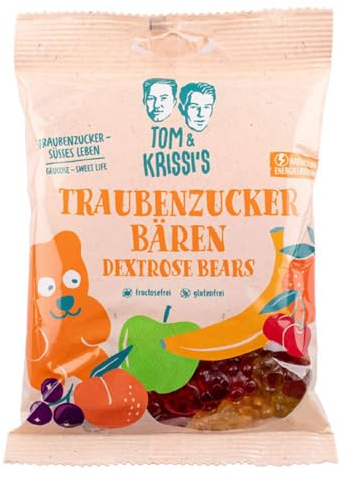 Tom & Krissi's Gummibären, Fruchtgummi, 150g - fructosefrei und vegan