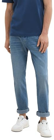 TOM TAILOR Herren Josh Regular Slim Jeans, 10141 - Stone Blue Denim, 31/34