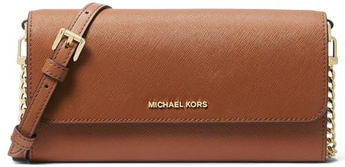 Michael Kors Jet Set Grand Portefeuille Sur Une Chaîne Bandoulière Bagage, Bagage