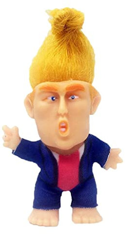QSTDGVPW Trump Troll Puppe 6cm Mini Glückspuppen Figuren Spielzeug
