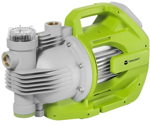 TOOLCRAFT TO-8992896 Gartenpumpe mit Filter 7000 l/h 53 m