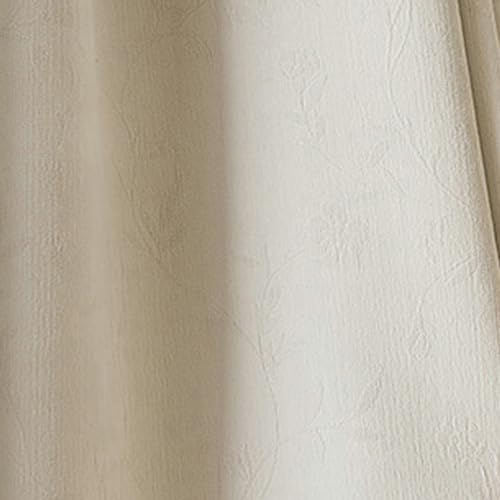 Musihy Vorhang Blickdicht, 102 x 160 cm Cremebeige Verdunkelungsvorhänge mit Tüllen und thermischen Verdunkelungsvorhängen für Schlafzimmer/Wohnzimmer