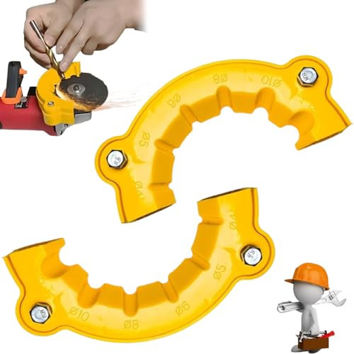 2 Stück Drill Bit Sharpener,Mehrzweck-bohrer-schleifschärfer,2025 Neuer Bohrerschärfer,Bohrerschärfer Werkzeug Für Winkelschleifer,Präzisions-führungswerkzeug Zum Schärfen Von Bohrern Für Alle Bits