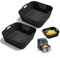 2PCS Ninja Double Stack Air Fryer Liners,Silicone Air Fryer Liner for Ninja Double Stack 7.6L Air Fryer SL300UK, Ninja Air Fryer Accessories for Air Fryer Ninja Double Stack (Black)