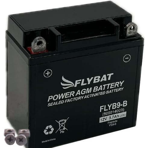 Batterie FlyBat FLYB9-B / YB9-B AGM geschlossen