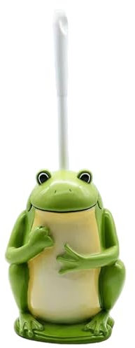 Toilettenbürste und Halter, Toilettenbürste, Frosch-Toilettenbürsten für Badezimmer, Toilettenbürstenhalter-Set
