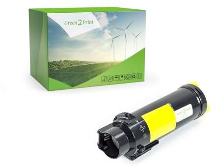 Green2Print Toner gelb 4000 Seiten ersetzt Dell 593-BBRW passend für Dell S2825CDN, H825CDW