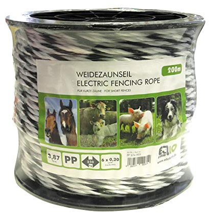 Weidezaunseil Ellofarm Standard, 6mm ø 200m