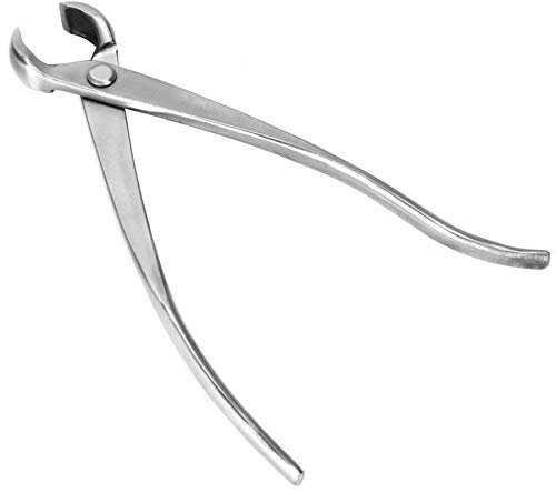 Bonsai Knospenzange Bonsaiwerkzeug Gartenarbeit Cutter Tool für Bonsai Garten Professionell Professionell Runde Kante 210mm / 8 inch