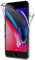 PHONILLICO Coque pour iPhone SE 2020 - Protection Gel TPU Silicone Intégrale Transparent 2 Parties Avant Arrière Emboitable