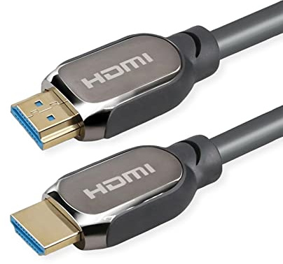 ROLINE ATC 8K HDMI Ultra HD Kabel mit Ethernet, ST/ST, schwarz, 3 m