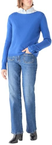 Caroll 232K-MZOAN Cachemire Pull-Over, Royal, XL Femme