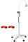 Zahnbleaching Set Professionell, 4 LED Bleaching Zähne, 2000mW/cm² Ausgangsleistung der Beleuchtung Zahnarzt Instrumente, 50cm Spectrum mit Fernbedienung 20 Zahnhülsen
