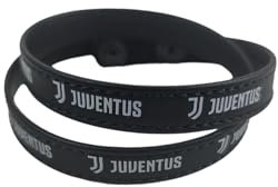 Generico Bracciale doppio giro in similpelle compatibile con Juventus