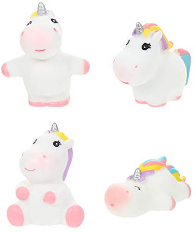 PHENOFICE 4stücke Teiliges Mini Einhorn Deko- Süße Landschaftsfiguren Für Garten Und Wohnraum Vielseitige Miniatur Ornamente Als Geschenk Für Einhorn-Liebhaber Und DIY-deko Innen Und Außen