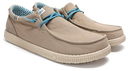 PITAS | WP150 LEDRO | Mocasines de Hombre | Náuticos Casual | Zapatillas de Tela | Zapatos sin Cordones | Deportivas Casuales | Calzado de Walkinpitas