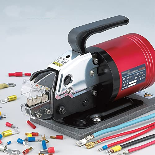 Pneumatische Crimpzange - Halbautomatische Drahtseilklemme Crimper 1.3T, 0.5-0.6MPa Pressleitung Klemmklemme Crimpmaschine