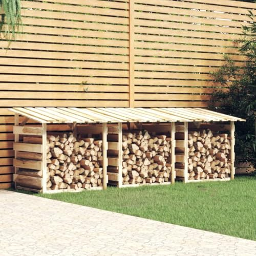 Pergolen mit Dach 3 STK. 100x90x100 cm aus imprägniertem Kiefernholz für Garten Dekoration als Eingang oder Durchgang korrosionsbeständige langlebige Holzunterstände