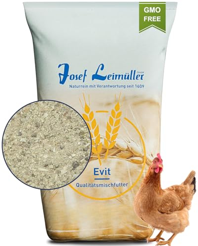Leimüller Mineral Grit Mix 25 kg - Wertvolles Futterkalk Mineralfutter für hohe Eierschalenqualität - Enthält Muschelgrit & Calcium - 100% gentechnikfrei - Für Hühner & Küken