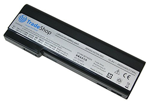 Li-Ion Akku 10,8V/11,1V 6600mAh für HP Compaq 6360t Mobile Thin Client, HP EliteBook 8460p 8460w 8470p 8560p 8570p 8470w 8760p 8770p HP ProBook 6360b 6460b 6465b 6560b 6565b 6470b 6475b 6570b