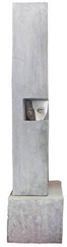 Giorgia Castignoli: Cemento 1. Scultura in polistirene, Cemento Grigio e Gesso.