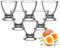Sendez Eierbecher aus Glas Eierständer Eierhalter Glaseierbecher 6-12-tlg. (6 Stück)