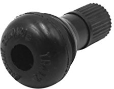 sourcing map Ventilverlängerung Ventiladapter Kunststoff & Metall & Gummi ventilkappen Schwarz