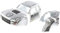 LOSI Black Rhino Wheels Ford Raptor Body Set: Baja Rey