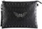 Downupdown Damen Clutch, Punk, Spitze, Totenkopf, Nieten, kleine Schultertasche für Damen