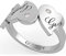 Guess Frau Ring UBR79012-54 Kein Metalltyp Ein anderer Weg Edelstein