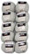Ilkadim 10 x 50g Strickwolle YarnArt Jeans einfarbig mit 55% Baumwolle, 500 Gramm Wolle Uni (grau 49)