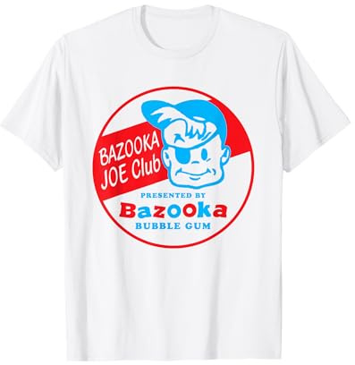 Bazooka Joe Funny Retro College Picture Humor for Men Woman T-Shirt