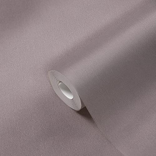 A.S. Création Vliestapete Glatt Matt Grau 383716 Uni-Tapete Einfarbig für Wohnzimmer Küche 10,05x0,53m Made in Germany