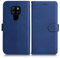 DENDICO Cover per Huawei Mate 20, Premium Portafoglio PU Custodia in PU Pelle, Flip Libro TPU Bumper Caso per Huawei Mate 20, Blu Navy
