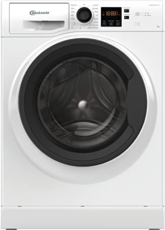 Bauknecht WM Class Turbo 916B Waschmaschine Frontlader/9kg/ EEK B/kraftvolle Fleckentfernung/Kurz 45/Clean Plus/Kurz 30/Anti-Allergie Plus/Mengenautomatik/Option Extra Touch