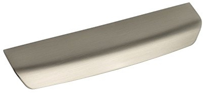 FURNIPART Griffleiste Chrom glänzend LA256mm - moderner Möbelgriff Breite 320mm, Zinkdruckguss Edelstahl-Effekt.