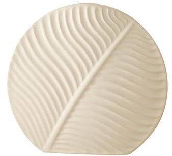 Yardenfun Vasendekor aus Keramik einmachgläser bürodeko Geschenkidee für Reisende kalanchoe Longevity steckvase Vasenornament Vasendekor für Zuhause Haushalt weiche Dekoration Ornamente Weiß
