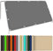 Rechteck Markise Garten Schattennetz 280 x 600 cm,Sonnenschutz 98% Uv Schutz Windschutz Reißfest Wetterfest, Sonnenschutznetz Sonnenschutz Segel,Für Terrasse Garten, Hellgrau