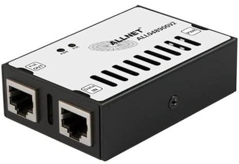 ALLNET Z PoE Injektor Industrial MultiGigabit • PoE BT mit Power-Booster (15,4W/30W/90W) • DIN PoE Injekt