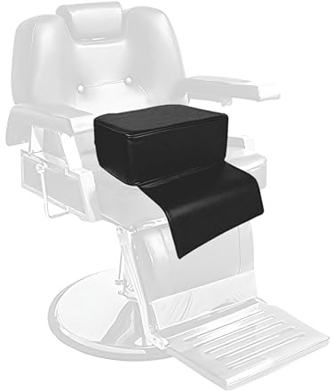 The Shave Factory Barber High Chair Booster: Comfortable and Spacious Design for All Kids - Perfectly Fits Most Styling, Salon and Hairdressing Chairs