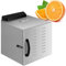vnmudzeo Essiccatore per Frutta E Verdura per Uso Domestico da 400 W, 6/8 Strati in Acciaio Inossidabile Attrezzatura per Disidratazione Alimentare Commerciale,6Layer-110V