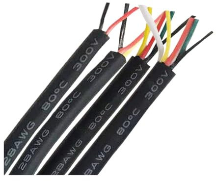 UL (PVC) Wire and Cable UL2464 28 AWG 2 3 4 5 7 8 9 core cable for U+S+B Mouse Keyboard Wire 10m DIY PVC cable Soft sheath line Control Wire(28 AWG 9core)