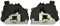Türschloss Zentralverriegelung Vorne Links Für Opel Für Corsa D 2006-2011 LHD Türschloss Latch Antrieb Zentralen Mechanismus Motor 13258271 13258274(LHD Front L R)